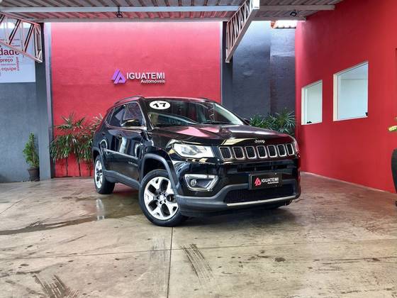 JEEP COMPASS 2.0 16V FLEX LIMITED AUTOMÁTICO JEEP COMPASS 2.0 16V FLEX LIMITED AUTOMÁTICO